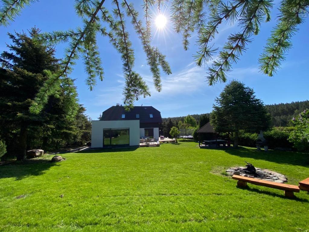 Villa Danuta- Wiselka, Direct At National Park, Big Garden, 4 Bedrooms, Private Sauna Exterior photo